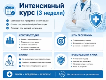 Реабилитация за 21 день в Красноармейске